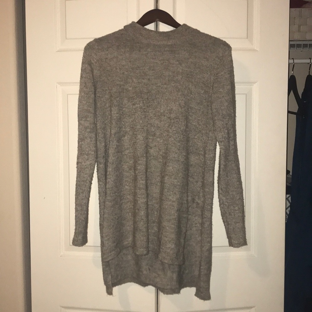 High low sweater